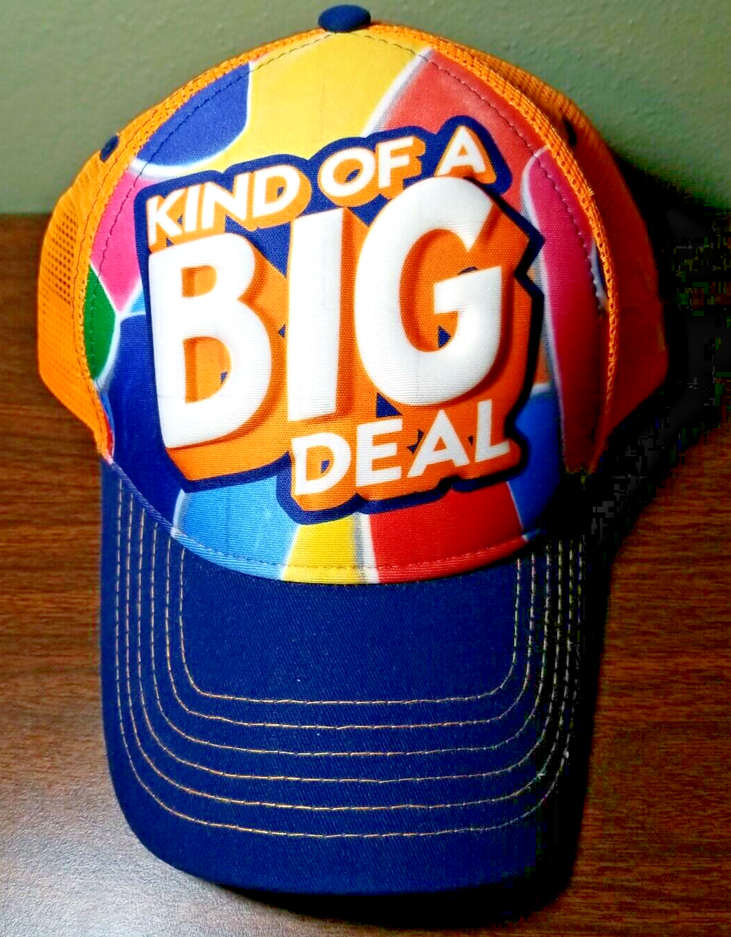 Walmart Orange Meshback Blue Bill Kind Of A Big Deal