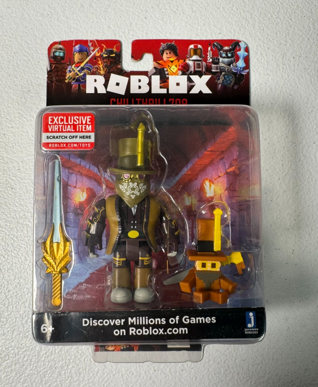 Roblox CHILLTHRILL709 Figure Pack Jazwares ROBO205 (Read