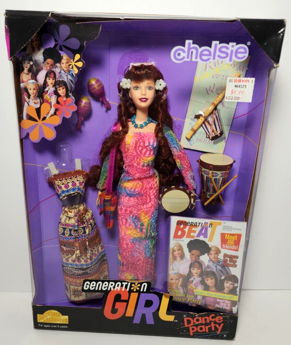 Barbie Doll Generation Girl Chelsie Dance Party 26848 TRU