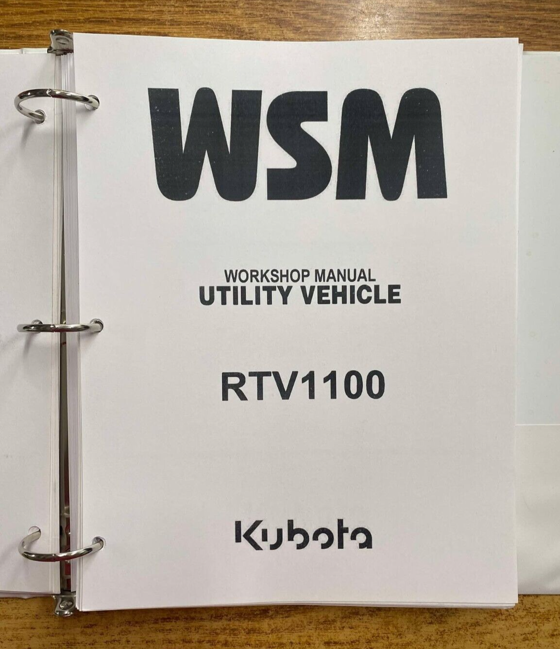 Kubota WSM ワークショップマニュアル WSM Kubota Workshop Manual | eBay