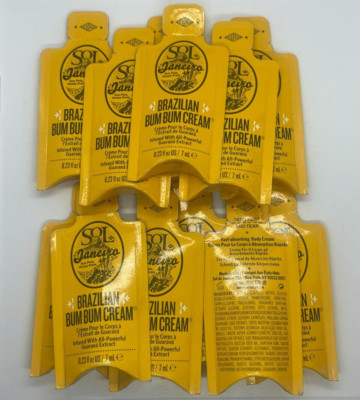Sol De Janerio Brazlian Bum Bum Cream 0.23 fl oz Lot of 12