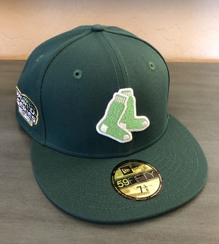 Exclusive Boston Red Sox New Era 59Fifty Hat 7 3/8 Green