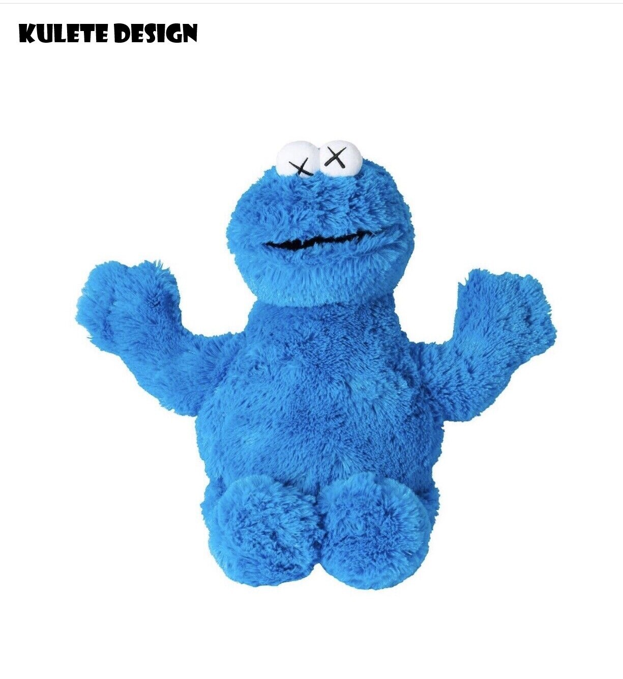 Authentic Kaws x Sesame Street Uniqlo Plush Cookie Monster Authentic Kaws x Sesame Street Uniqlo Plush Cookie Monster