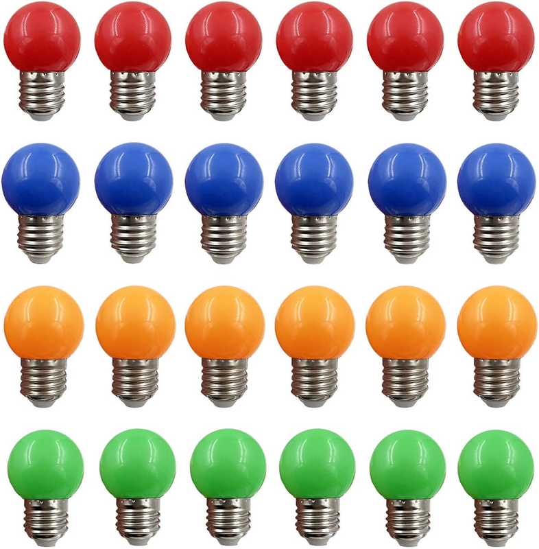 Decorative String Light Bulbs G14 1w E26 Medium Screw Ba