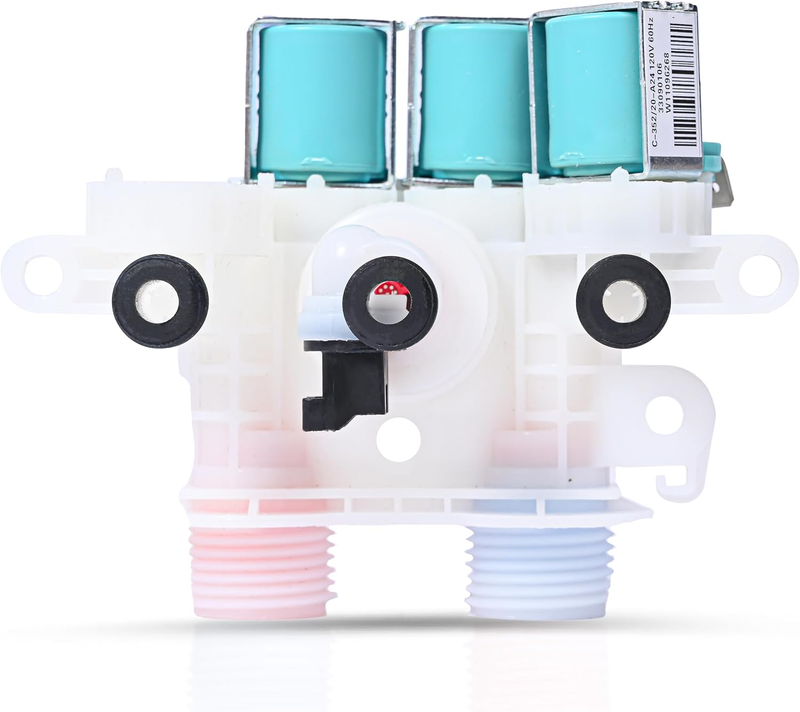 Water Inlet Valve for Whirlpool WTW7300DW1 WTW7000DW0 WTW8040DW0 WTW7040DW1