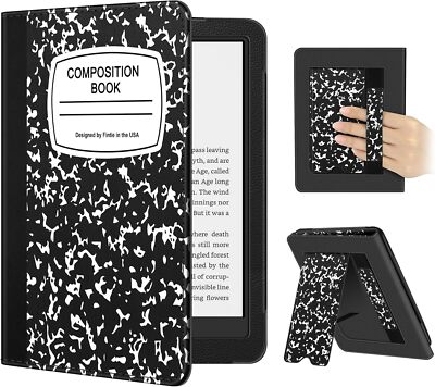 Case for 7"/6.8" Kindle Paperwhite(12th/11th Gen-2024/2021) Foldable Stand Cover