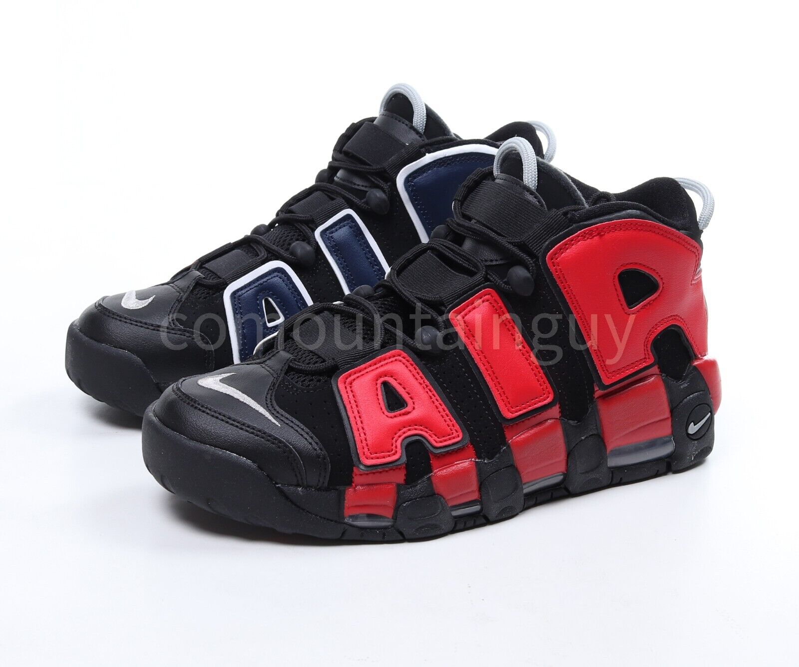 Nike Air More Uptempo '96 Black/University Red/Blue DJ4400 Nike Air More Uptempo '96 Black/University Red/Blue DJ4400