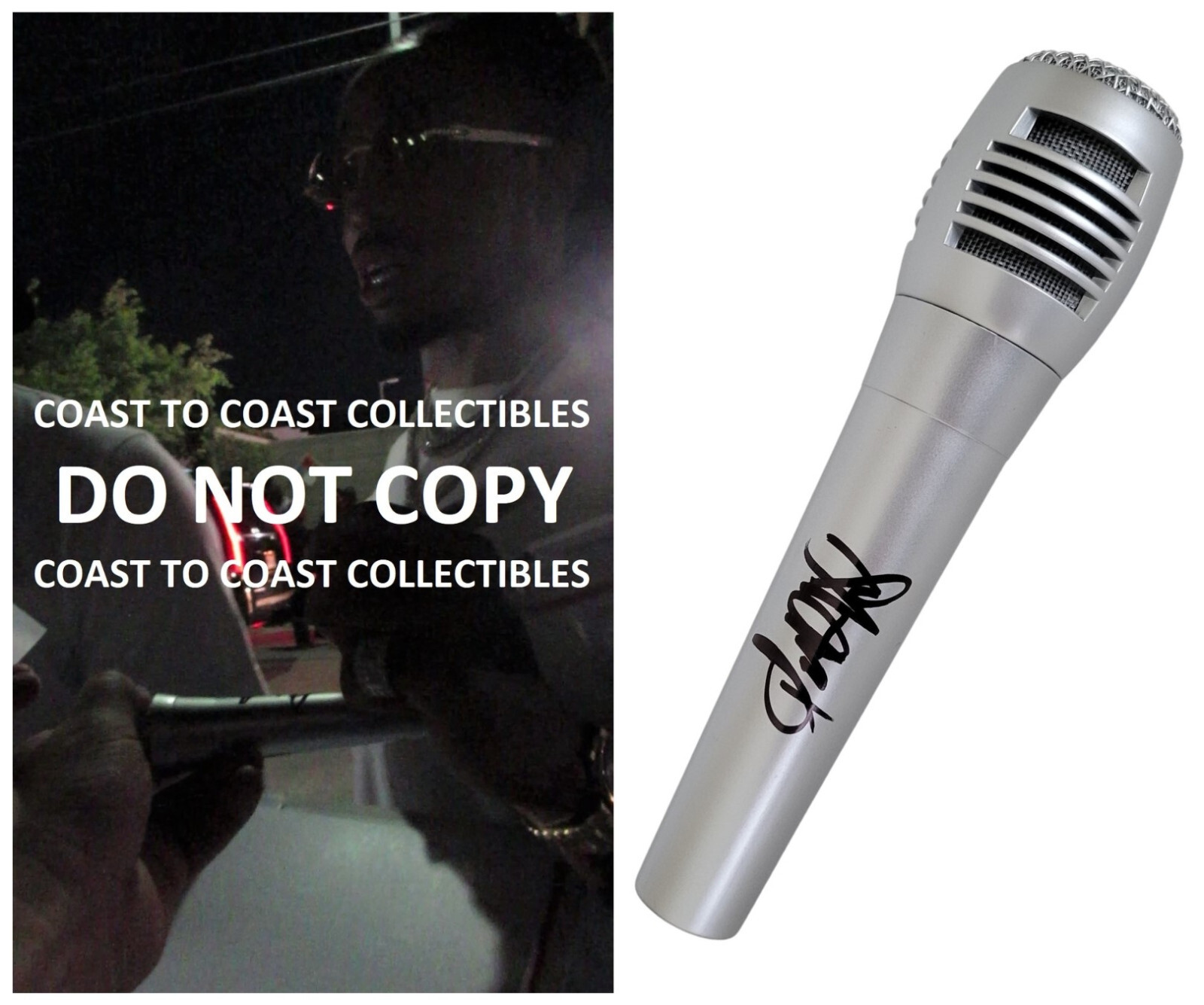 Quavo Migos hip hop rapper signed Microphone COA exact proof autographed Mic STAR Quavo Migos hip hop rapper signed Microphone COA exact proof autographed Mic STAR