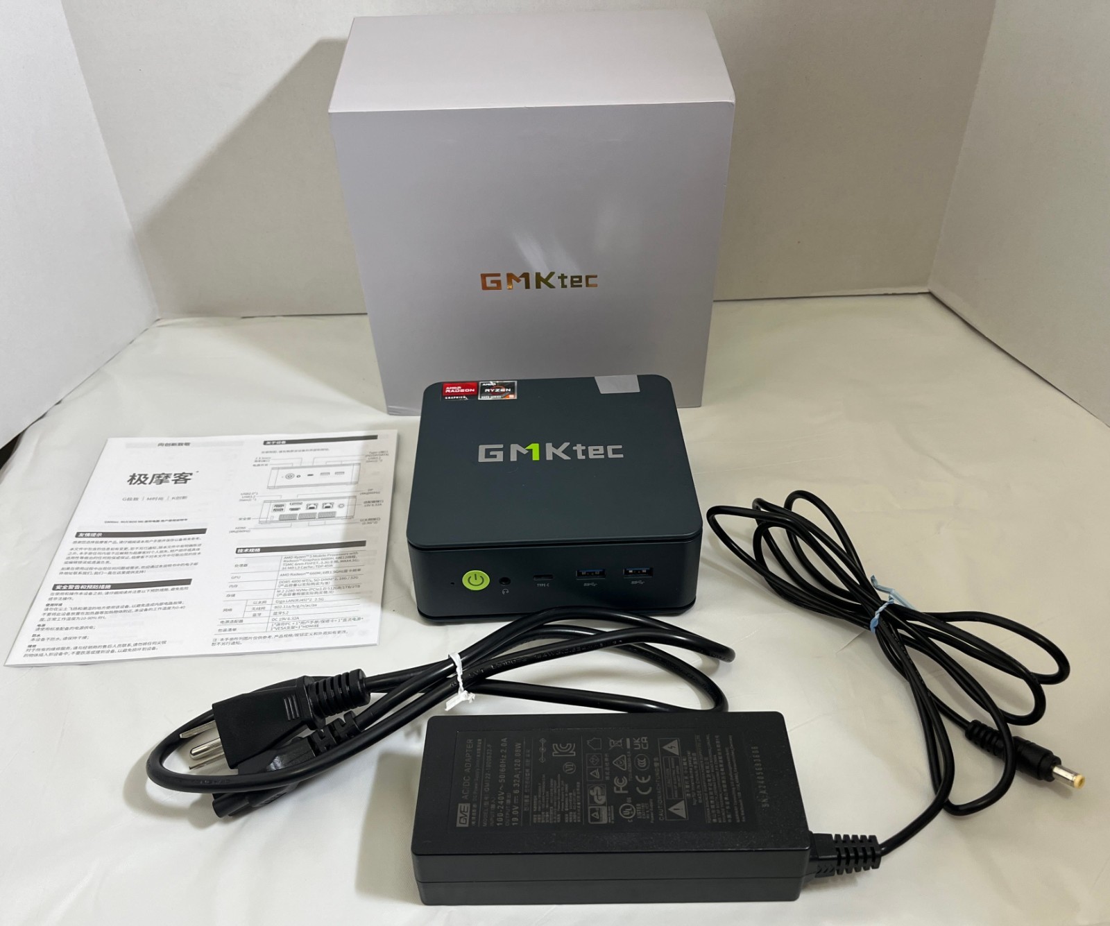 ミニPC GMKtec NucBox M6 16GB/512GB GMKTec NucBox M6 - AMD Ryzen 5 6600H Powerful Mini PC