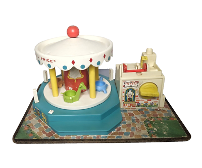 Fisher price merry store go round 1964