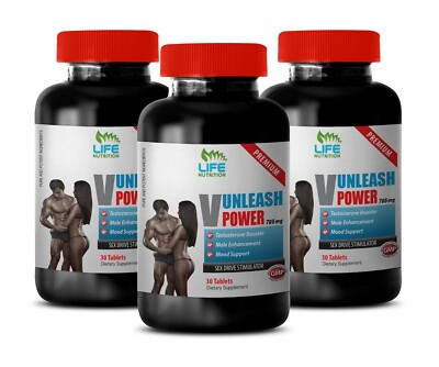 Guarana Extract - Unleash V-Power 785mg - Sexual Tonic Tablets 3B