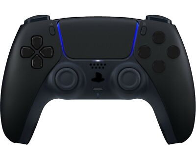 ModdedZone BLACK OUT Custom UN-Modded Controller Unique Design for PS5 OEM
