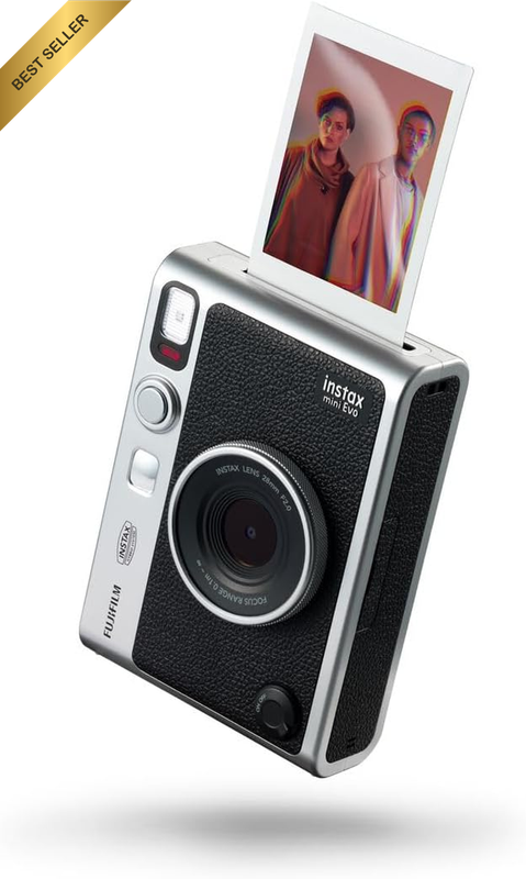 Fujifilm Mini EVO Instant Camera, Black