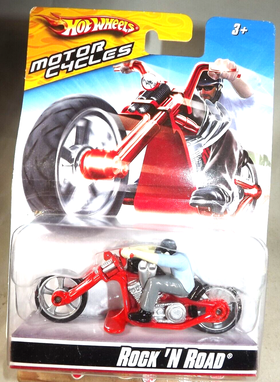 Hot Wheels Hot Wheels RRRumblers MOTOR⑤ Hot Wheels Rrrumblers 1971 Mean Machine Motorcycle Bike w