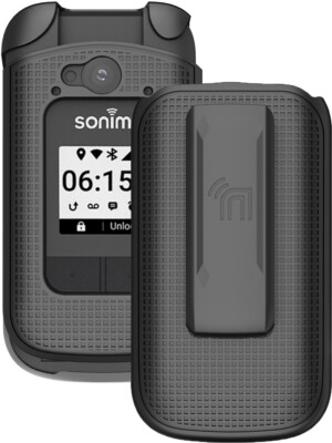 Grid Case Hard Cover and Belt Clip Holster Combo for Sonim XP3 Plus (XP3900)