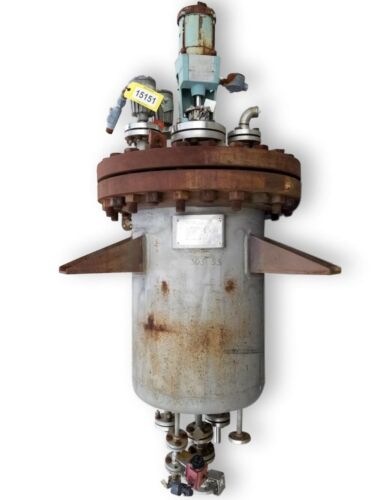 :  Used Evans and Sons Pressure Vaccum rated reactor vessel mix tank