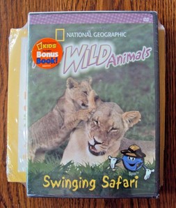 Really Wild Animals Swinging Safari Dvd 2005 Disc