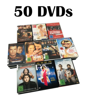 50 DVD Sammlung - Filme zum Hammerpreis aus allen Genres - DVD Filme im Konvolut