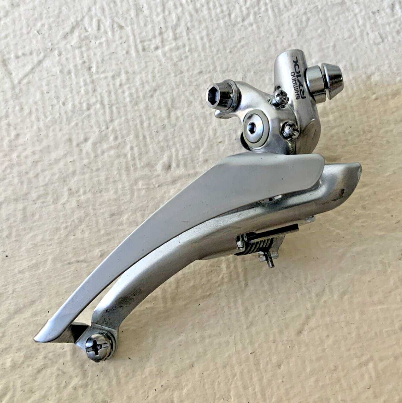 SHIMANO RX 100 FRONT DERAILLEUR DOUBLE BRAZE-ON MODEL A550 6