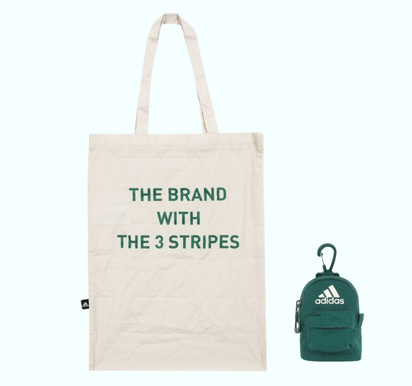 [ADIDAS] Golf Tote Bag Off White / Collegiate Green★人気★ ADIDAS Green White LEAF PRINT LARGE TOTE BAG 30.5 L 15