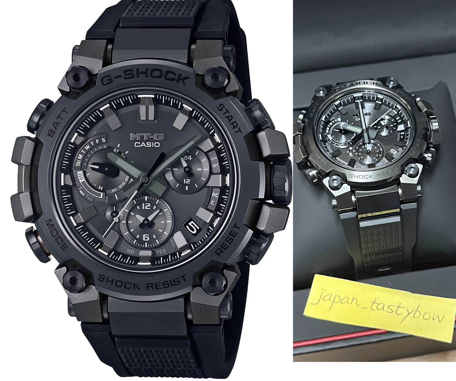 【新品/MT-G】CASIO G-SHOCK MTG-B3000B-1AJF MTGB3000B-1A | Black MT-G Watch - G-SHOCK | CASIO