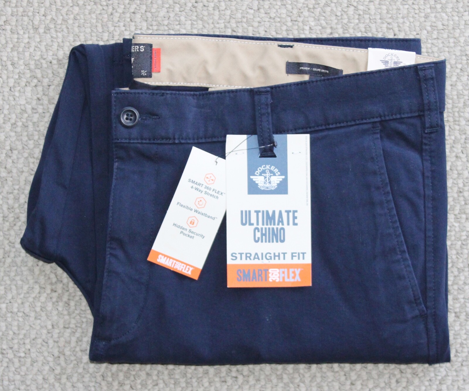Men's DOCKERS Straight Fit ULTIMATE CHINO Pants • 40x30