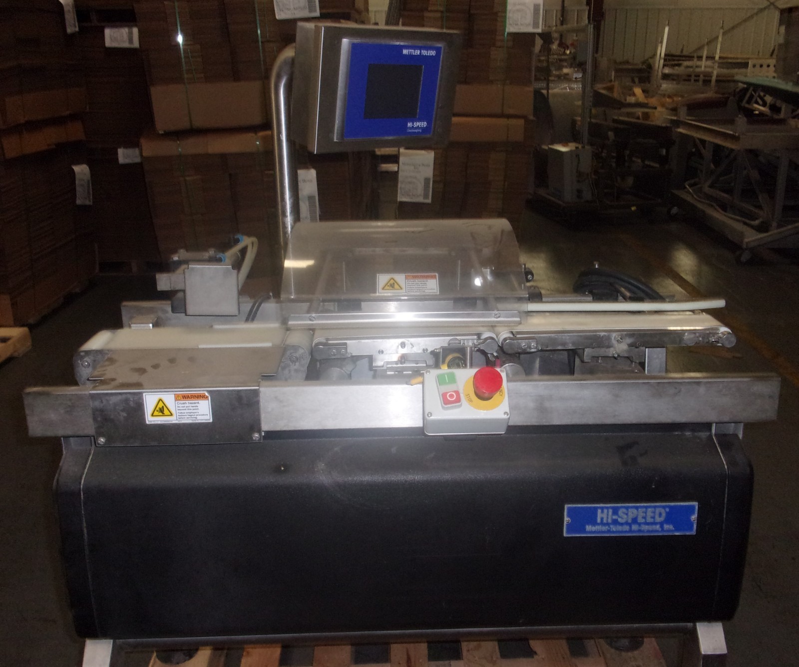 Mettler Toledo Hi Speed Checkweigher Model XE