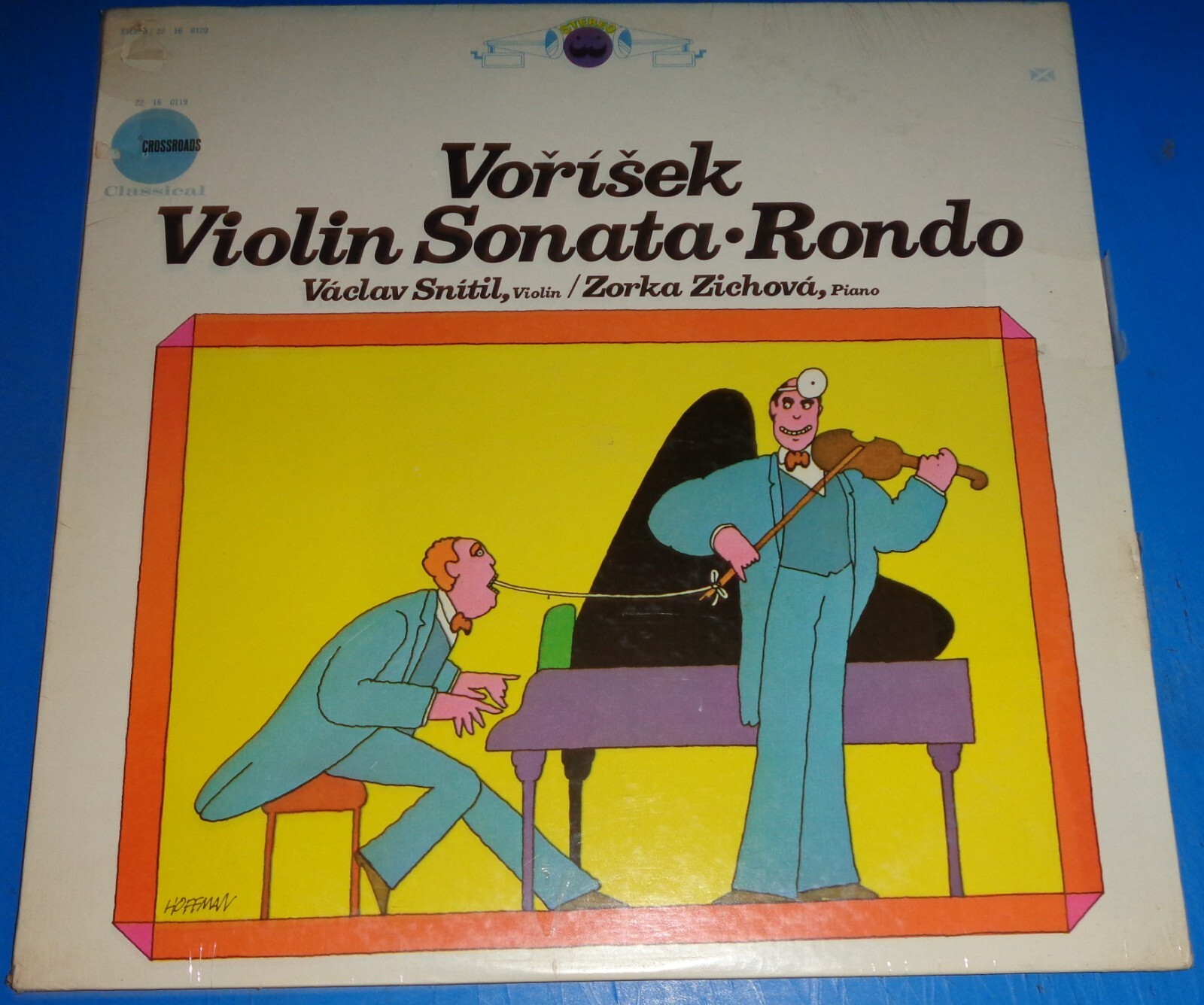 Vaclav Snitil/Zorka Zichova VORISEK Violin Sonata/Rondo