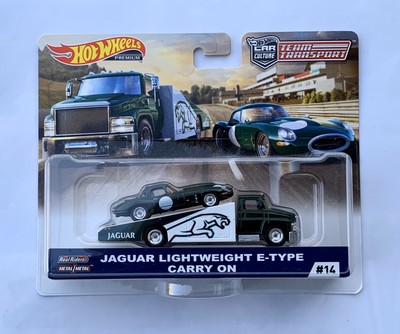 hot wheels team transport jaguar
