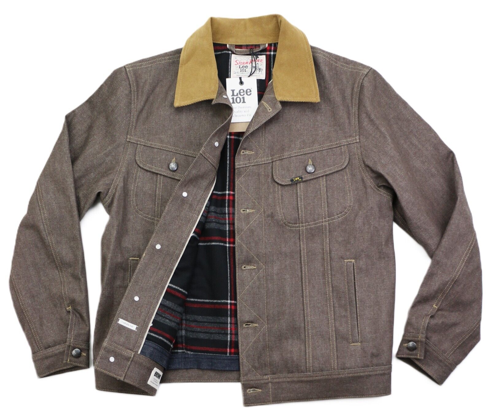 Lee 101 Storm Rider Jacket 101-LJ Japanese Selvedge Denim Lee 101 Storm Rider Jacket 101-LJ Japanese Selvedge Denim