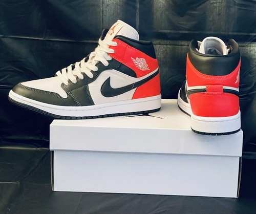NIKE JORDAN 1 mid  スニーカー 10.5 28.5 Size 10W 8.5-M Jordan 1 Mid SE Newsprint New Never Used