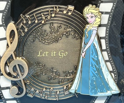 Disney D23 DSSH Music Series Elsa Frozen Let it Go Pin LE 400 