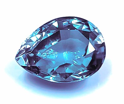 New Product 6 Ct IGL Certified Natural Royal Blue Sapphire Pear Cut Gemstone KKD