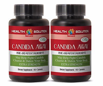 Help with Candida Albicans - CANDIDA AWAY -  Cleansing Is Important - 2 B, 120 