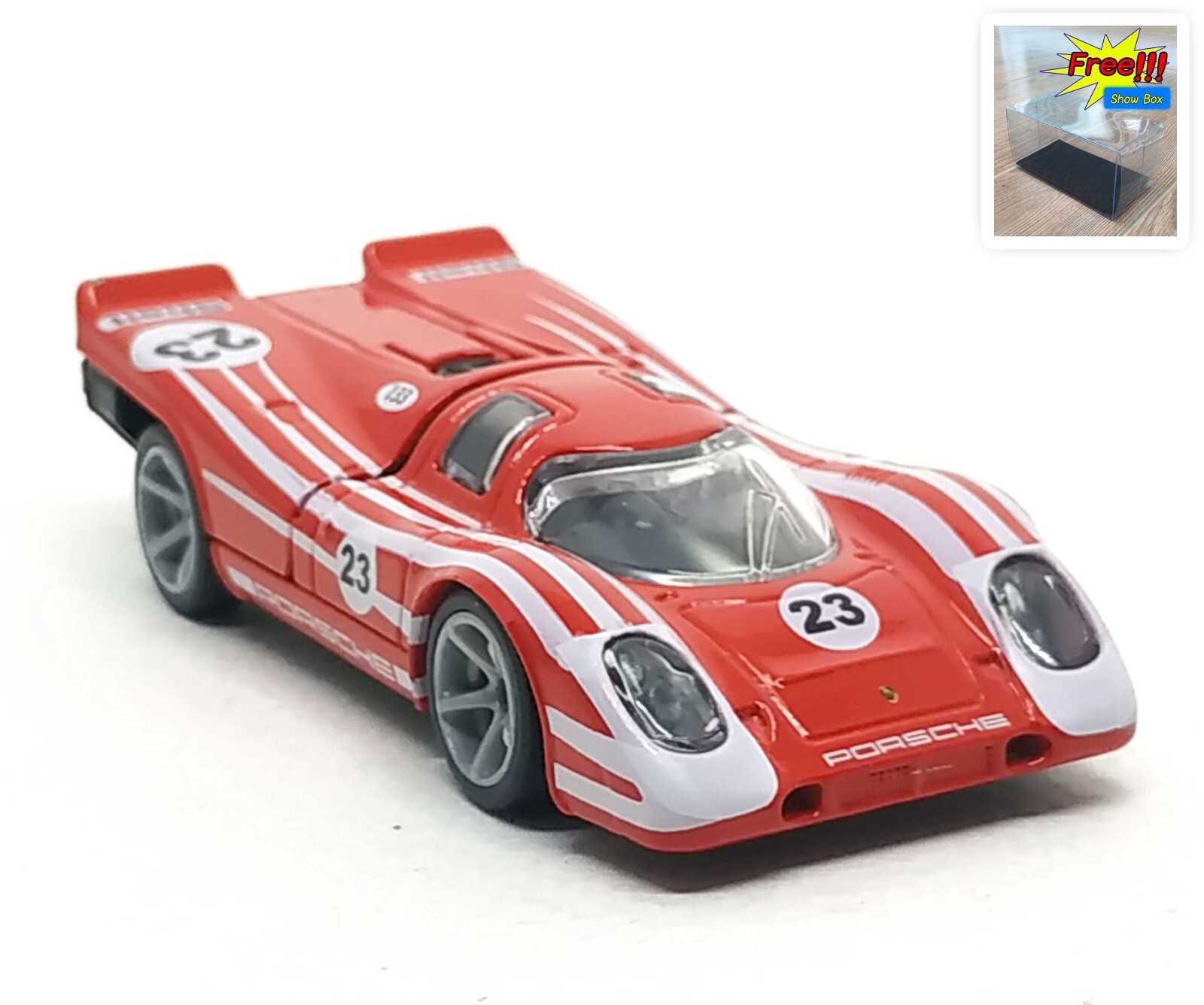 Majorette Porsche 917 KH Racing no.23 Red (Gray Wheels) 1:59