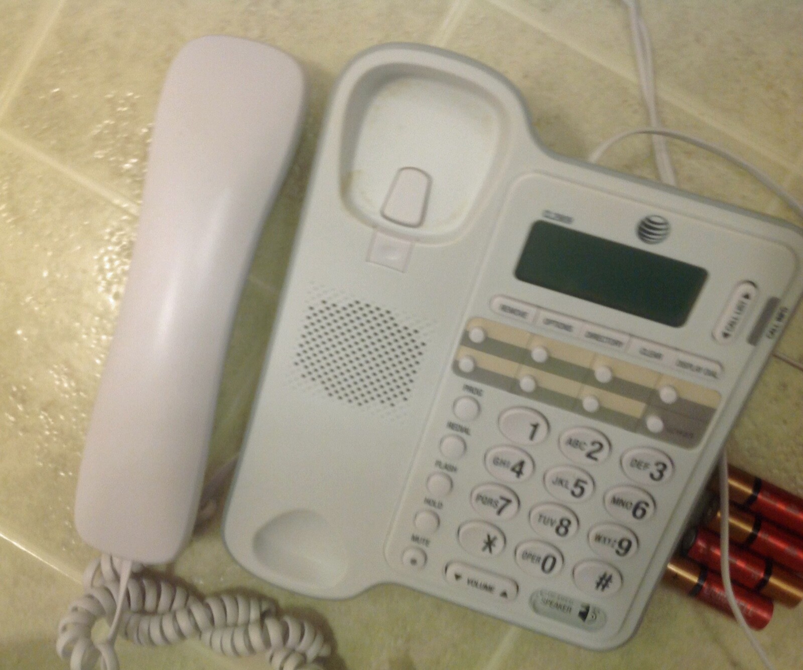 AT&T CL2909 Corded telephone with Speaker function, Caller ID