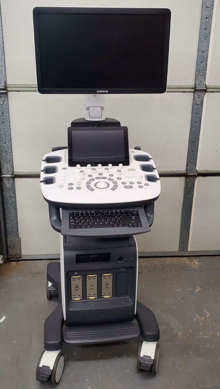 Samsung HS50 Ultrasound System w/ CV1-8AD 3D 4D Convex Probe Samsung HS50 Ultrasound System w/ CV1-8AD 3D 4D Convex Probe