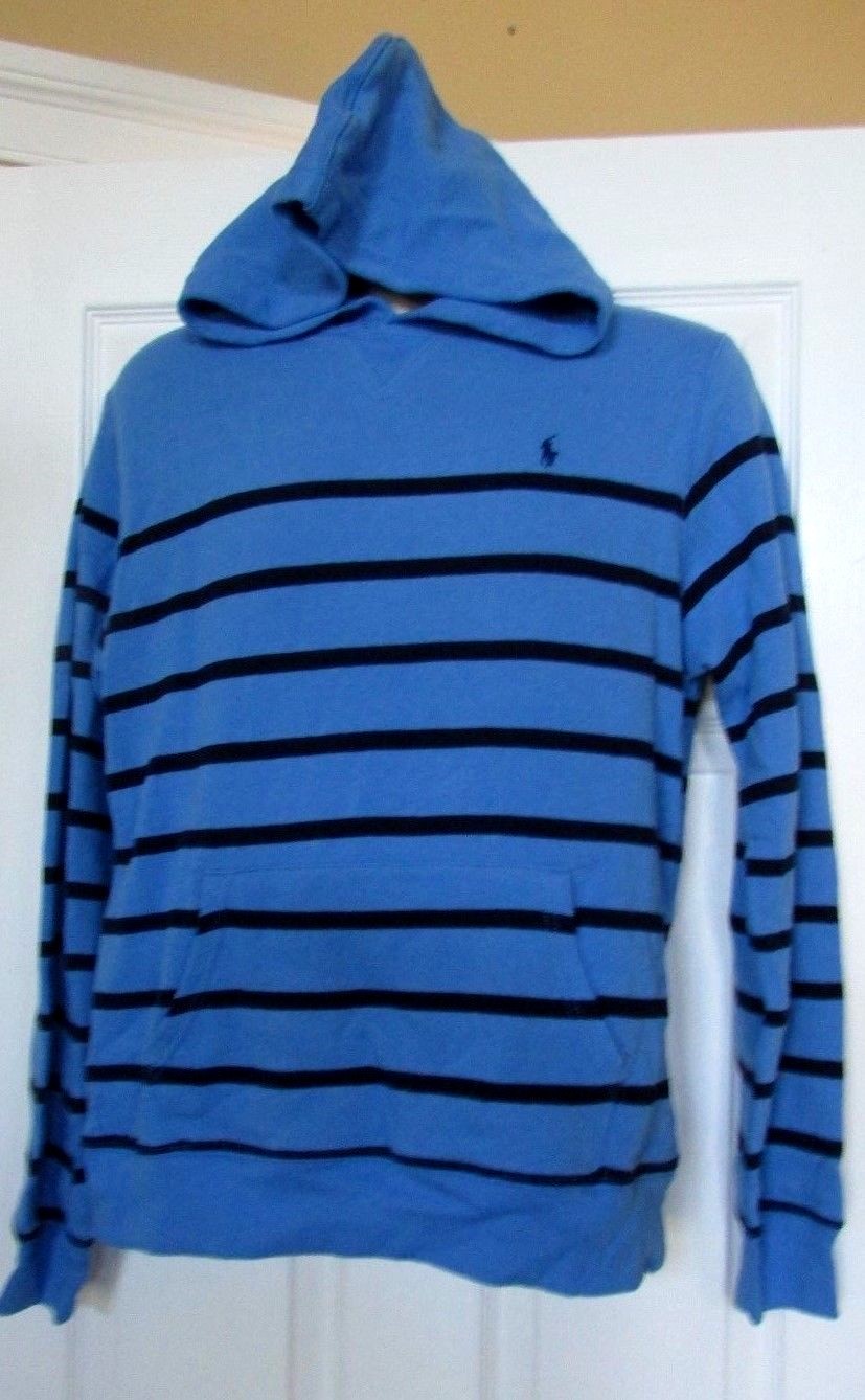 NWT Ralph Lauren POLO XL 18-20 boys knit sweater with hoodie