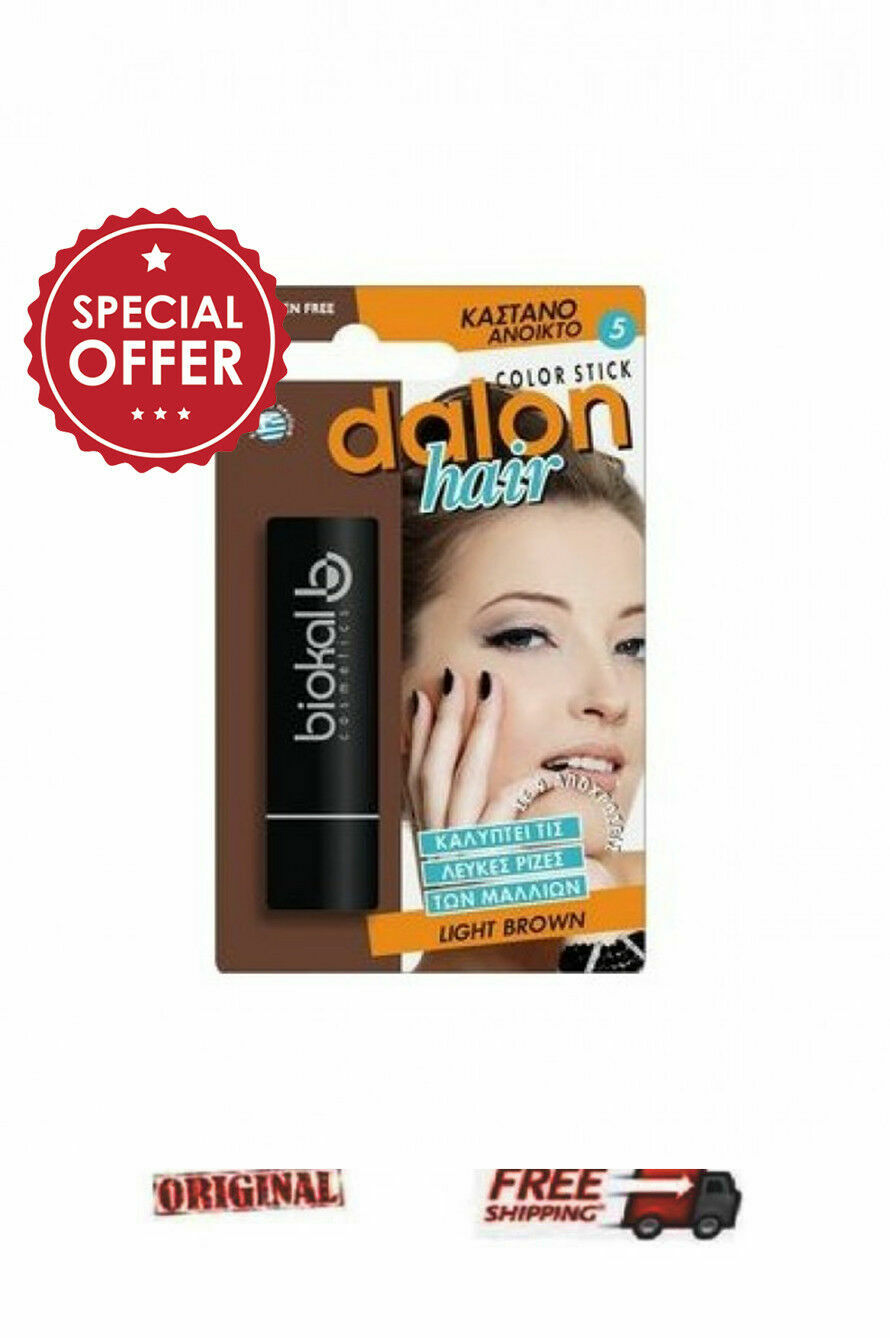 Dalon Color Hair Stick 5 Light Brown 4 5gr For White Hair Roots Ebay