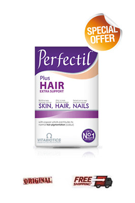 Vitabiotics PERFECTIL PLUS Hair Extra Support 60TABS *SKIN HAIR NAILS*