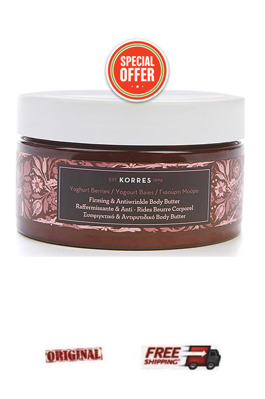 Korres Firming & Antiwrinkle Body Butter YOGHURT BERRIES 200ml