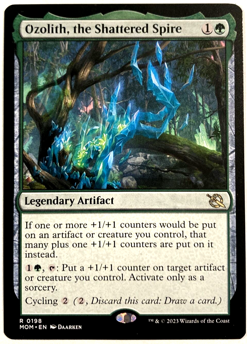 mtg オゾリス/The Ozolith 2枚セット MTG Ozolith, the Shattered Spire March of the Machines 0198