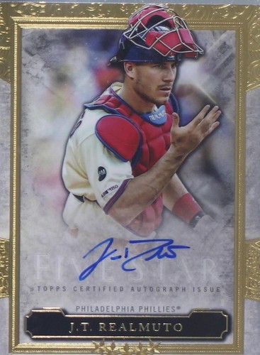 2020 Topps Five Star - J.T. Realmuto #FSA-JR
