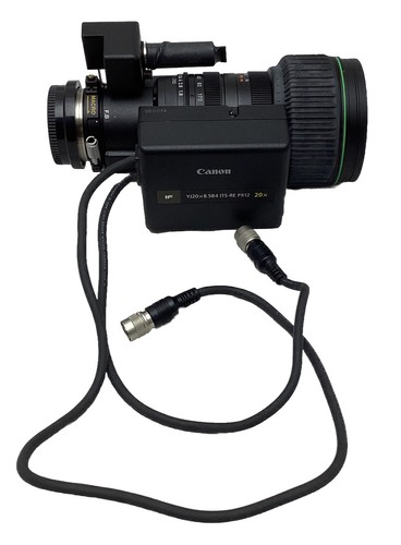 Canon YJ20x8.5B4 ITS-RE PX12 IF 20X BCTV Zoom Video Lens | eBay