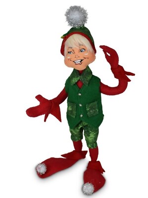 ANNALEE 12'' 2021 DOLL ''EVERGREEN ELF'' #510821 * NEW * FREE SHIPPING