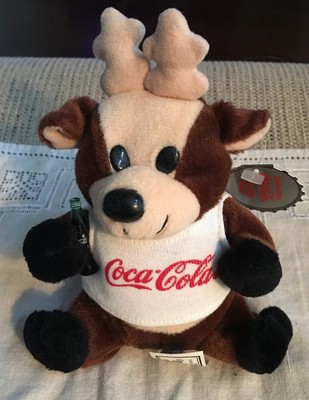 coca cola beanie animals