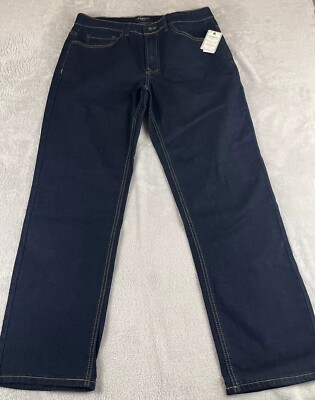 Flag & Anthem mens blue Nashville straight leg jeans size 33