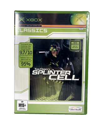 Tom Clancy's Splinter Cell Xbox Original Classics (2002, PAL) Brand New & Sealed