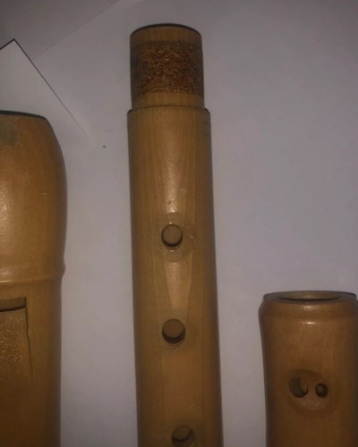 Vintage ADLER Wooden Flute 3 Piece Great Condition