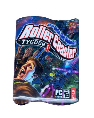 Roller Coaster Tycoon 3 (PC Game CD-ROM, 2004) Atari Rated E CIB